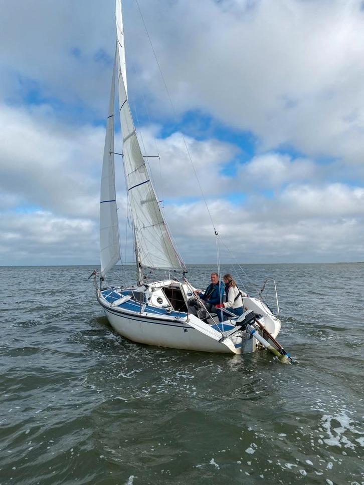 Jantar 21 kajuitzeilboot, Watersport en Boten, Kajuitzeilboten en Zeiljachten, Gebruikt, Tourjacht of Cruiser, Polyester, 6 tot 9 meter