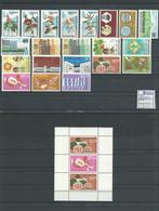 Suriname 1974, Complete jaargang, Postfris., Postzegels en Munten, Verzenden, Postfris