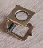 Loep ,messing en inklapbaar, Verzenden, Gebruikt, Vergrootglas of Loep