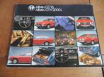 Folder Alfa Romeo Alfetta GT 1.6, Alfa Alfetta GTV 2000 L 77, Gelezen, Alfa Romeo, Verzenden, Alfa Romeo