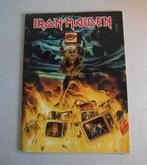 Iron Maiden No Prayer On The Road 1990 tour boek programma, Ophalen of Verzenden, Zo goed als nieuw, Artiest