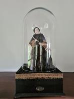 Antieke Speeldoos J C Eckardt 1880 met China Head Doll Pop, Antiek en Kunst, Ophalen of Verzenden