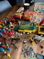 Playmobil Grote Set: Safari, Brandweer, Wegwerk & Leeuwenkoo, Ophalen, Gebruikt, Complete set