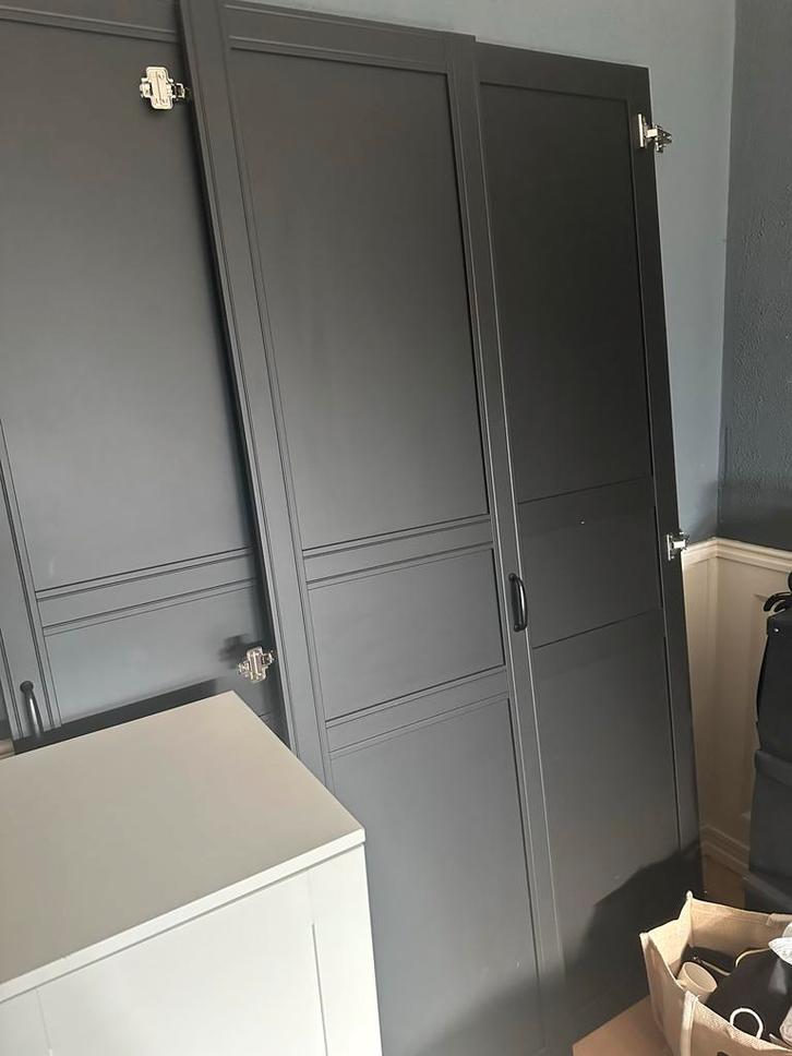 IKEA Pax Deuren 201cm - Incl. Scharnieren & Handvaten, Huis en Inrichting, Kasten | Kledingkasten, Gebruikt, 200 cm of meer, Minder dan 50 cm