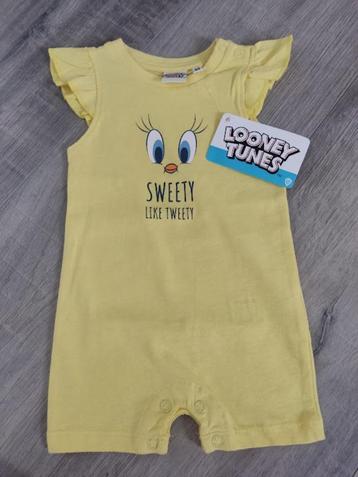  Nieuw met kaartje Tweety zomer boxpakje  