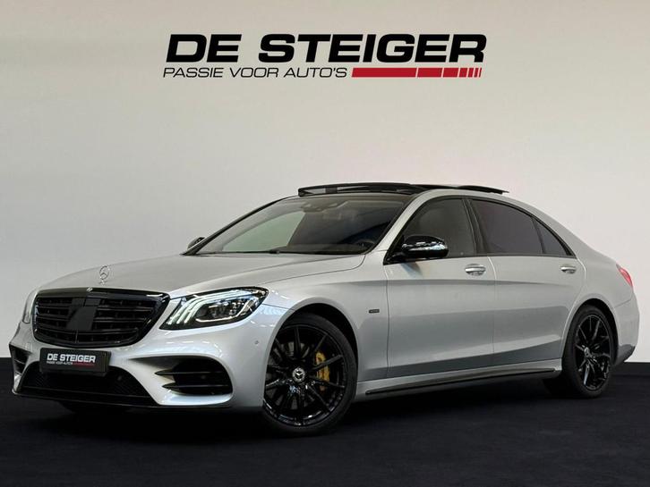 Mercedes-Benz S-klasse 560 e Premium AMG Pano Distronic Memo, Auto's, Mercedes-Benz, Bedrijf, Te koop, S-Klasse, 360° camera, ABS