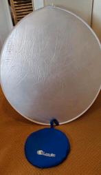 Lastolite Reflector Zilver Ovaal 100x80cm, Ophalen of Verzenden, Zo goed als nieuw, Statief of Scherm