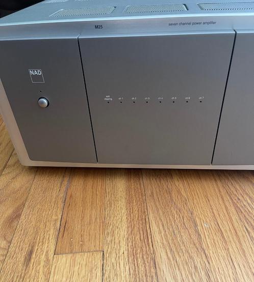 High End 44 Kg NAD M25 Masters Series Eindversterker, Audio, Tv en Foto, Versterkers en Receivers, Zo goed als nieuw, 7.1, 120 watt of meer