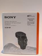 Sony ECM-M1 Shotgun Microfoon - Nieuw in doos, Ophalen of Verzenden, Nieuw, Audio