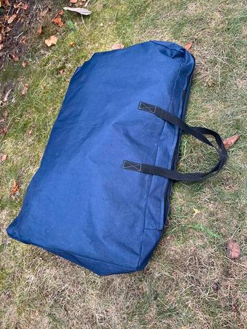 Kampeer opbergkast kast campingkast donker blauw 4 planken beschikbaar voor biedingen
