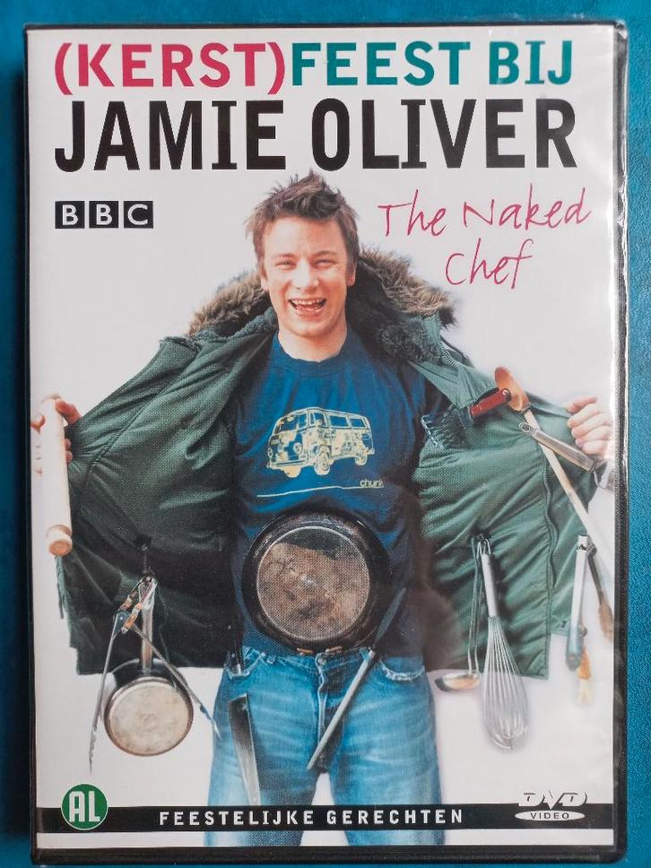 (Kerst) Feest bij Jamie Oliver (nieuw in seal), Cd's en Dvd's, Dvd's | Documentaire en Educatief, Nieuw in verpakking, Kunst of Cultuur