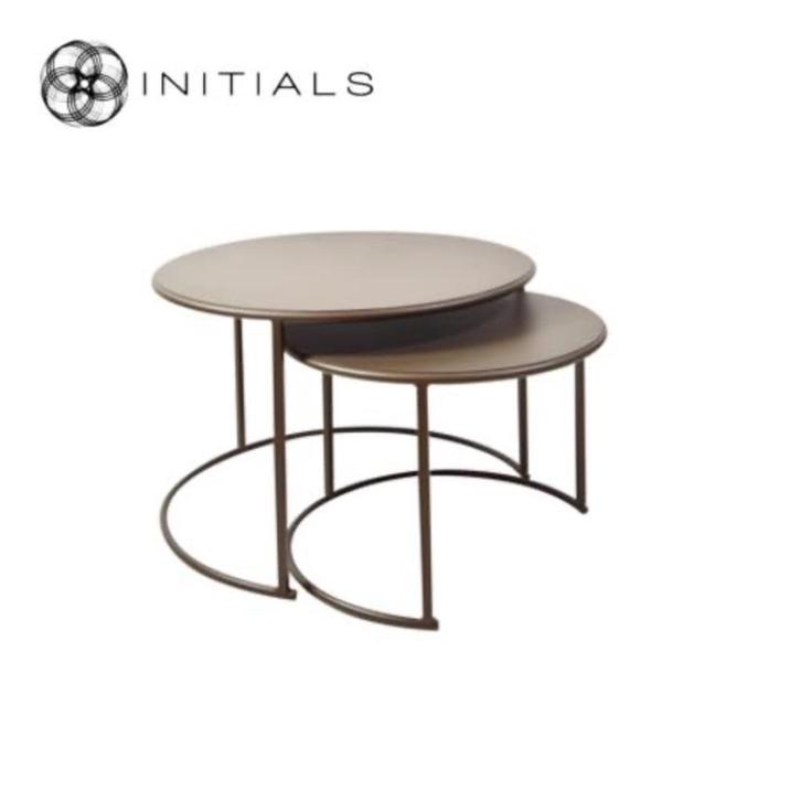 Salontafel set Initials by Haans Lifestyle, Huis en Inrichting, Tafels | Salontafels, Nieuw, Minder dan 50 cm, 50 tot 100 cm, 50 tot 100 cm