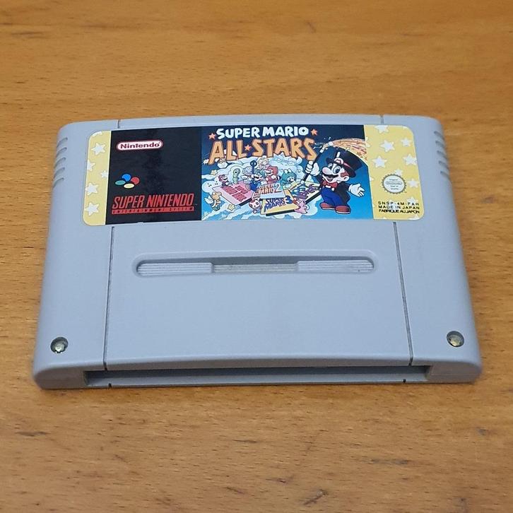 OPRUIMEN | SNES | Super Mario ALL-STARS, Spelcomputers en Games, Games | Nintendo Super NES, Gebruikt, Avontuur en Actie, 2 spelers