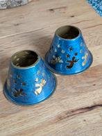 Kerst Waxinelicht Houders - Sfeervolle Decoratie, Ophalen of Verzenden, Minder dan 25 cm