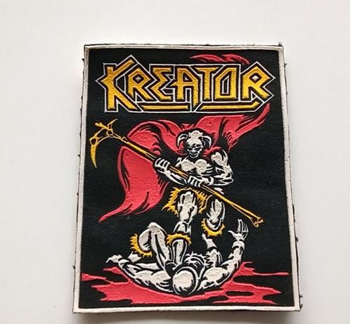 Kreator zeer zeldzame vintage endless pain rubber patch rp14, Verzamelen, Muziek, Artiesten en Beroemdheden, Nieuw, Kleding, Verzenden