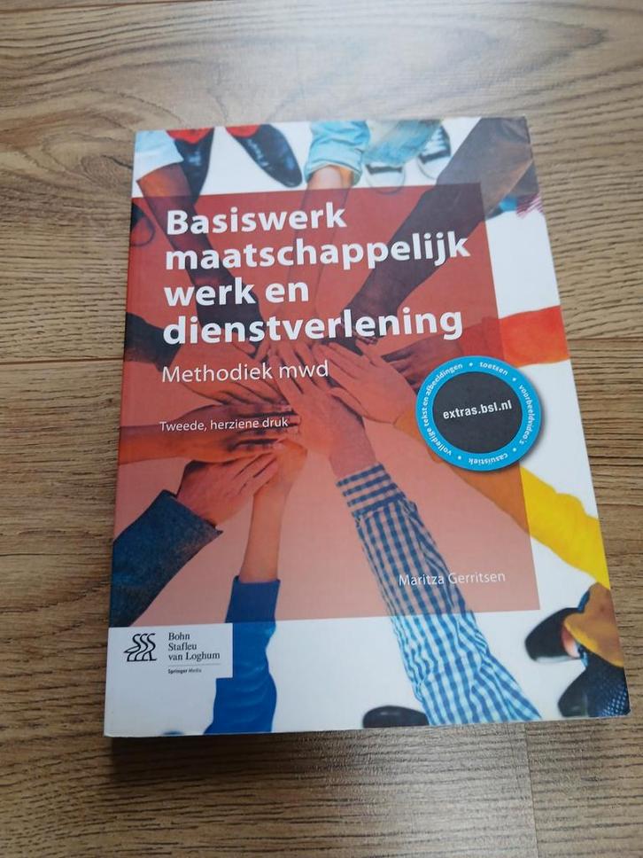 Basiswerk maatschappelijk werk - Maritza Gerritsen, Boeken, Studieboeken en Cursussen, Zo goed als nieuw, HBO, Gamma, Ophalen of Verzenden