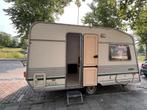 Frisse Chateau Cantara 908 (1991) met voortenten!, Caravans en Kamperen, Caravans, Chateau, Particulier, Tot en met 4, Rondzit