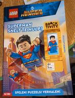 Lego Superman  ,magazine met de minifigure nog inseal, Ophalen of Verzenden, Nieuw