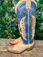 geweldig mooie vintage python laarzen van Sendra maat 36, Blauw, Ophalen of Verzenden, Zo goed als nieuw, Sendra