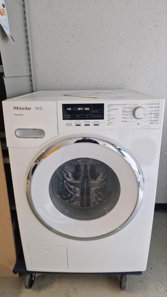 Miele WMF120 Wasmachine 8kg, Witgoed en Apparatuur, Wasmachines, Zo goed als nieuw, Voorlader, 8 tot 10 kg, 85 tot 90 cm, 1200 tot 1600 toeren