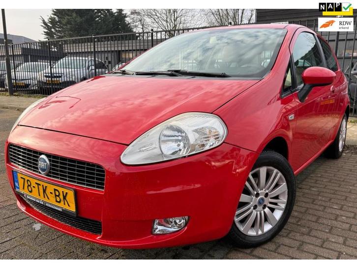 Fiat Grande Punto 1.4 AUTOMAAT/NAP/Edizione Blue & Me, Auto's, Fiat, Bedrijf, Te koop, Grande Punto, Benzine, Euro 4, B, Hatchback
