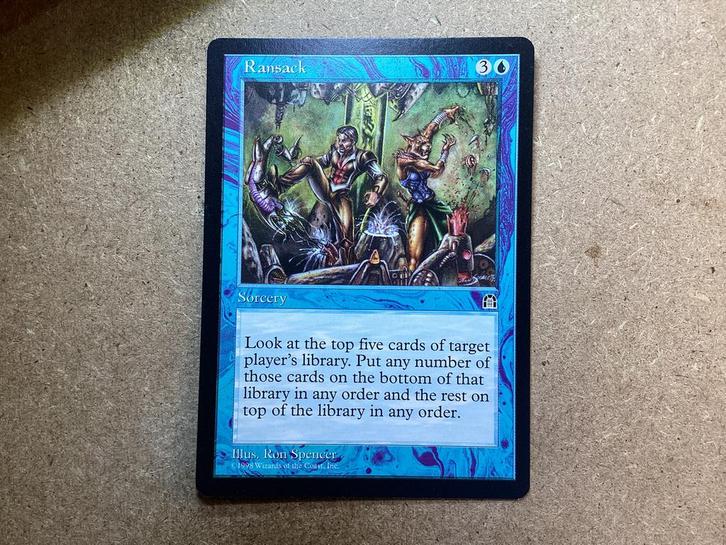 1x Ransack (Near Mint), Hobby en Vrije tijd, Verzamelkaartspellen | Magic the Gathering, Zo goed als nieuw, Losse kaart, Ophalen of Verzenden