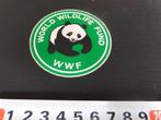sticker WWF World Wildlife Fund  Panda Logo, Ophalen, Zo goed als nieuw, Bedrijf of Vereniging
