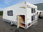 STERCKEMAN 470 PE 2008 VAST BED STAPELBED VOORTENT 12995,, Caravans en Kamperen, Caravans, Niet ingevuld, Sterckeman, Bedrijf