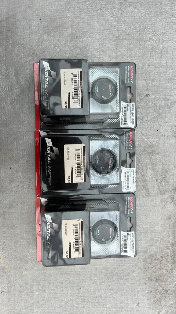 Koso voltmeter, Motoren, Tuning en Styling, Ophalen of Verzenden
