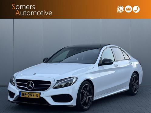 Mercedes-Benz C-Klasse 180 AMG Night Sport Edition | Panoram, Auto's, Mercedes-Benz, Bedrijf, Te koop, C-Klasse, ABS, Achteruitrijcamera