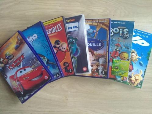 7x DVD's tekenfilms van Disney Pixar collectie ( Bundel ), Cd's en Dvd's, Dvd's | Tekenfilms en Animatie, Zo goed als nieuw, Amerikaans