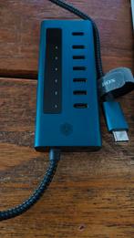ICY BOX IB-HUB1457-C31 USB 3.2 Gen 2 Type-C Hub 7 poorts, Ophalen of Verzenden, Zo goed als nieuw
