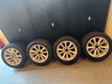 5x120 Originele BMW F10 F11 Velgen, Winterbanden 225/55/17” beschikbaar voor biedingen