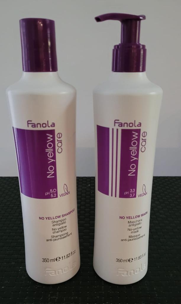 Fanola No Yellow Shampoo en Fanola No Yellow Masker, Sieraden, Tassen en Uiterlijk, Uiterlijk | Haarverzorging, Nieuw, Shampoo of Conditioner