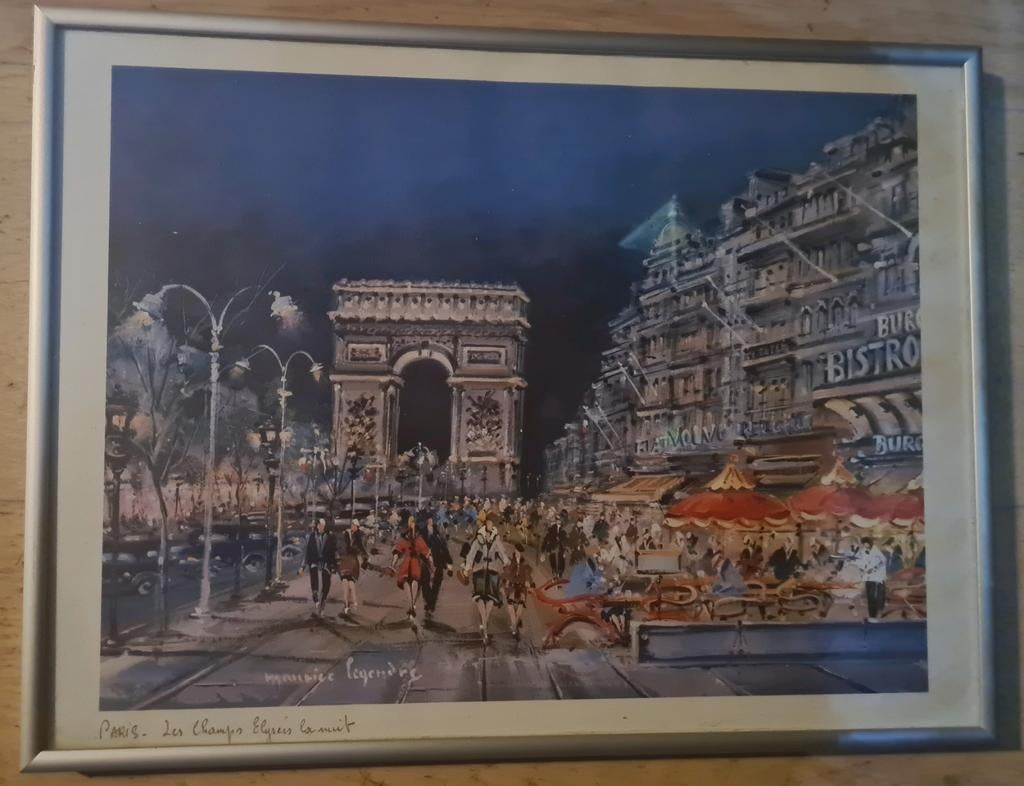 Maurice Legendre - French Art Impressionist - Les Champs, Ophalen