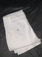 Witte flared broek, W30 - W32 (confectie 38/40), Ophalen of Verzenden, Wit, Zo goed als nieuw