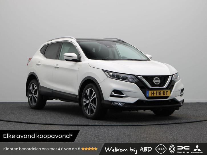 Nissan Qashqai 158pk DIG-T Tekna | Trekhaak | Rondomzicht ca, Auto's, Nissan, Bedrijf, Te koop, Qashqai, 360° camera, ABS, Airbags
