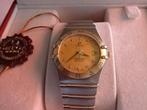 Omega Constellation met diamantjes, Staal, Polshorloge, Ophalen of Verzenden, Zo goed als nieuw