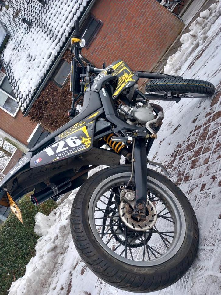 Derbi Senda SM - 2008, Fietsen en Brommers, Brommers | Derbi, Gebruikt, Maximaal 45 km/u, Ophalen of Verzenden