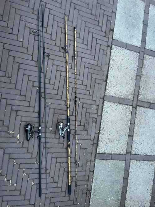Karperhengels, Watersport en Boten, Hengelsport | Karpervissen, Zo goed als nieuw, Werphengel, Ophalen