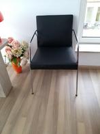 Zwarte stoel  modern,heerlijke zit,25euro, Huis en Inrichting, Stoelen, Ophalen, Gebruikt, Zwart, Eén