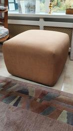 Stoffen poef / voetenbank, Ophalen of Verzenden, Gebruikt, Vierkant, Minder dan 50 cm
