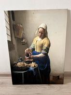 Canvas Schilderij - Het Melkmeisje, Vermeer Stijl, Antiek en Kunst, Kunst | Schilderijen | Klassiek, Ophalen