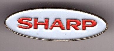 SHARP elektronica koper PI ( BLAD3_339 ), Verzamelen, Speldjes, Pins en Buttons, Zo goed als nieuw, Speldje of Pin, Merk, Verzenden