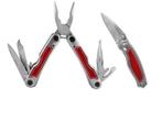 Partij 25 x Multitool en mes set 2-delig RVS, Caravans en Kamperen, Hvanmaaswaal@hotmail.com, Hevama, Nieuw, Ophalen of Verzenden