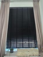 Houten jaloezien 160 x 220 (Gamma), Ophalen, 200 cm of meer, Zwart, 150 tot 200 cm