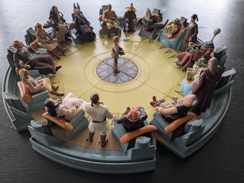 Star Wars Jedi High Council  diorama COMPLETE   2004 Hasbro, Verzamelen, Speelgoed, Nieuw, Ophalen of Verzenden