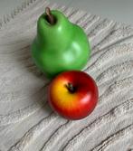 Appel en peer uit Massief hout, Antiek en Kunst, Ophalen of Verzenden