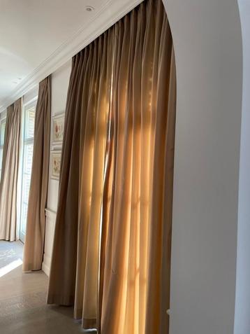 Luxe Zijde/Wol Gordijnen - 8 stuks - Verduisterend beschikbaar voor biedingen