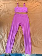 Alo Yoga Set Fuchsia Maat M, Maat 38/40 (M), Ophalen of Verzenden, Zo goed als nieuw, Roze